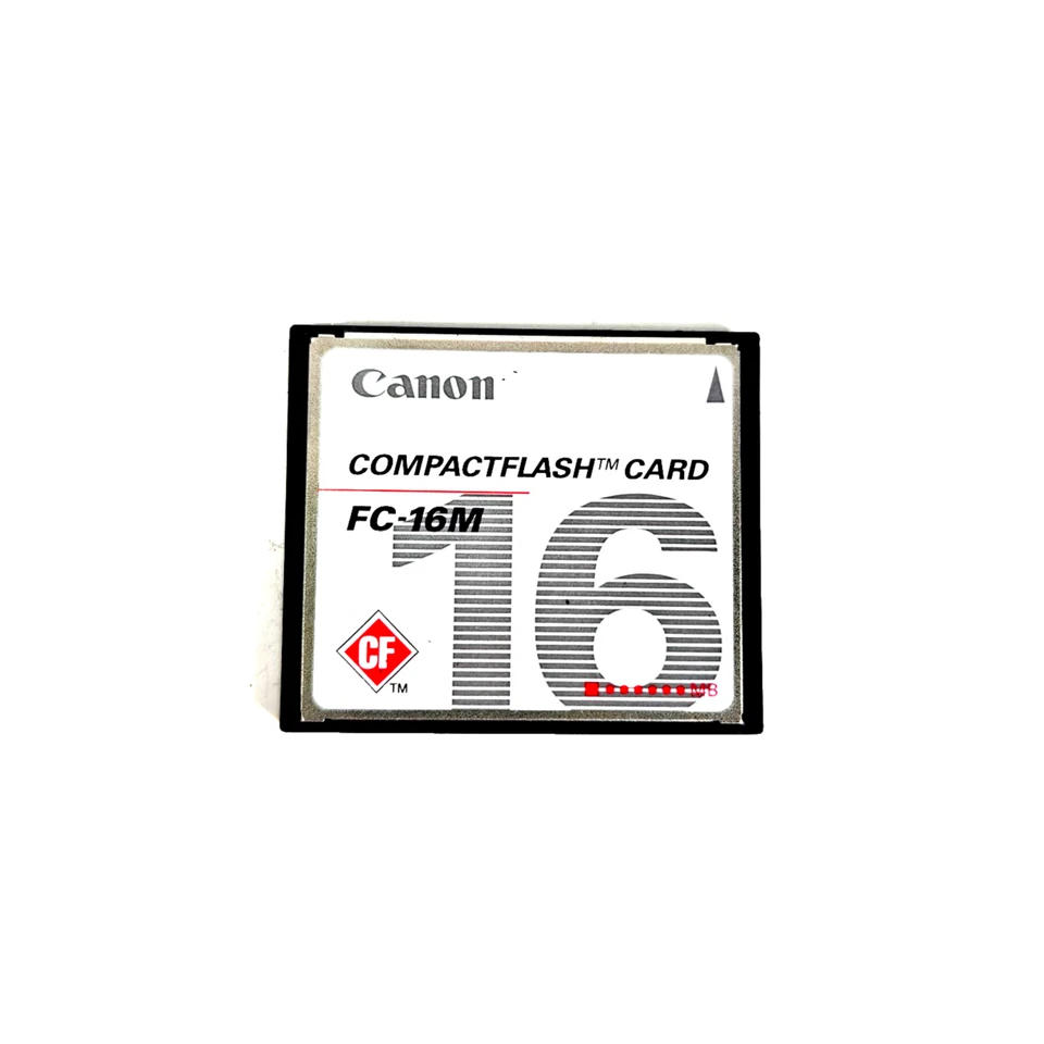 Canon 16MB CompactFlash FC-16M CF Memory Card Storage for Cameras - Image 1 of 1