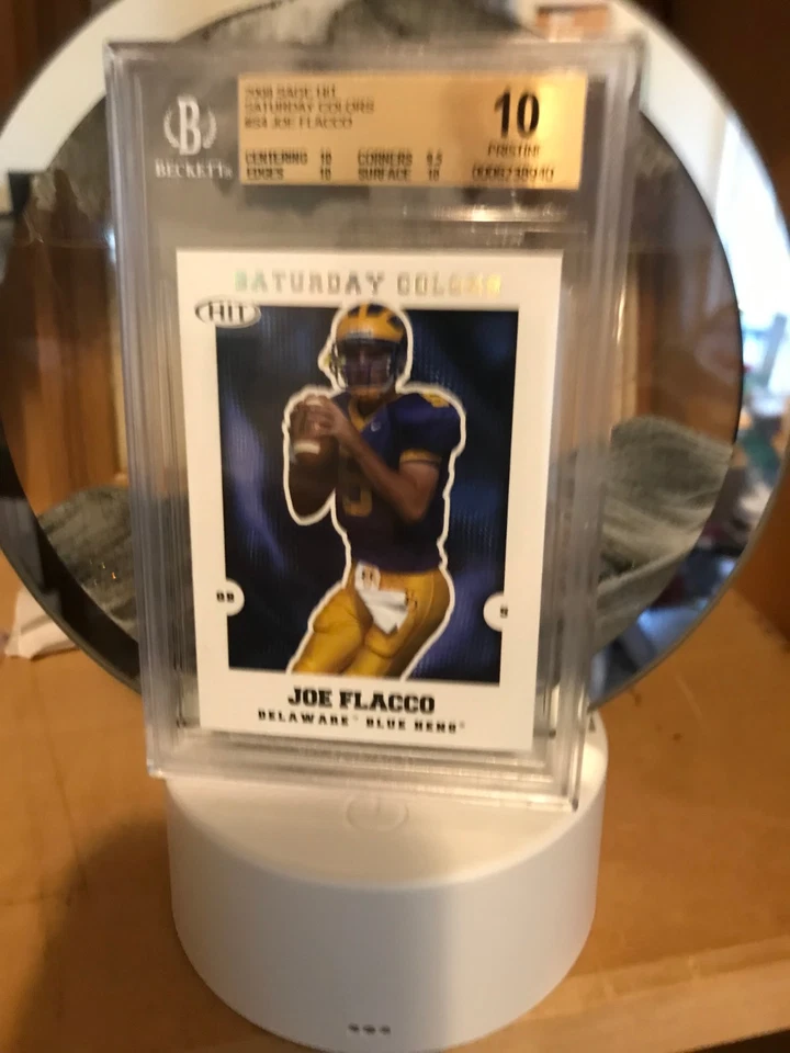 NAVIDAD 2008 JOE FLACCO SAGE HIT S4 NOVATO IMPECABLE 10 MARRONES 13 VS PACKERS 10 Foto 1 de 4