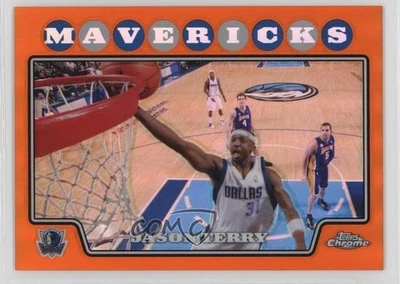 2008-09 Topps Chrome Orange Refractor /499 Jason Terry #128 - Image 1 of 2