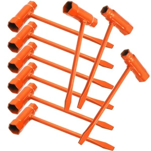 9 Pack Chainsaw Scrench, T-Wrench Spanner Tool 13 by 19 mm (1/2x3/4inch), Com... - Picture 1 of 7