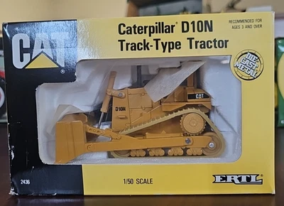 ERTL Caterpillar D10N Tractor Tipo Oruga Escala 1:50 Diecast Edición Coleccionista Foto 1 de 4