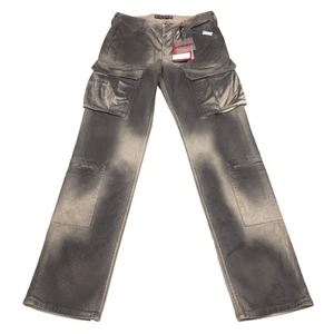 $575 Vayder  Gray Catalano Straight Fit Cargo Jeans Made in USA Mens Size 30 - Picture 1 of 13