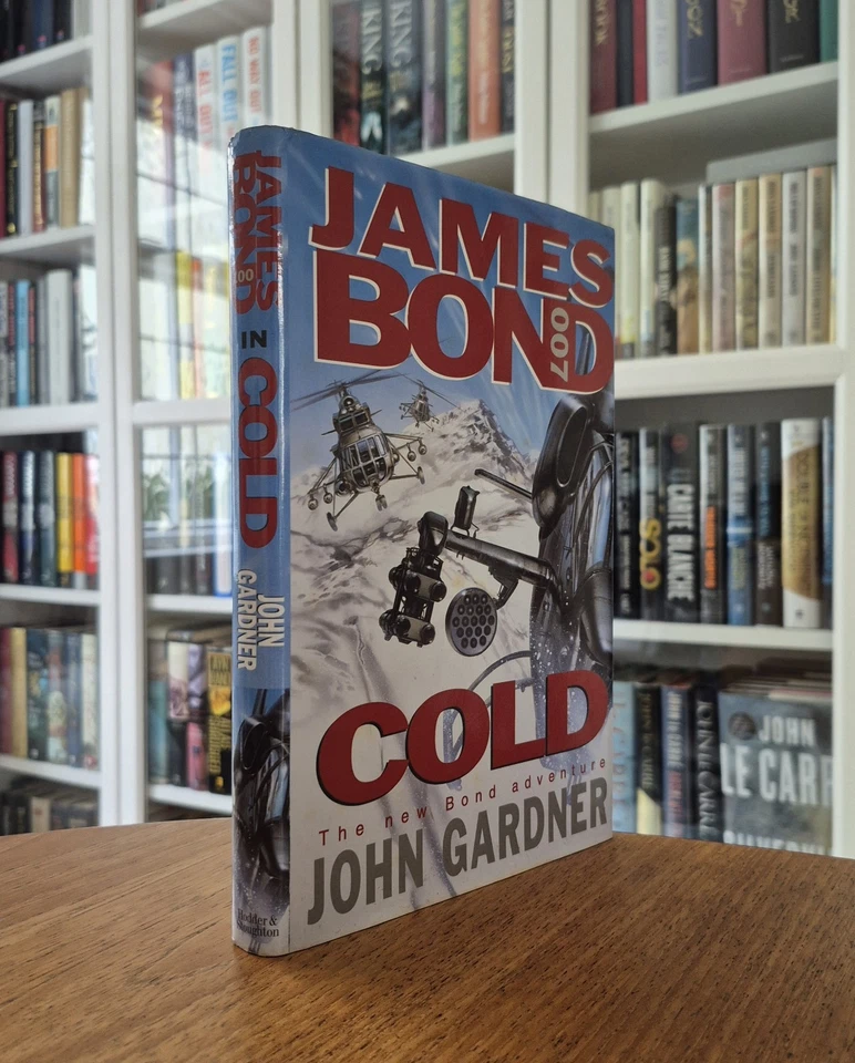 Ian Fleming's James Bond: COLD By John Gardner, 1996 (1st/1st) SUPER RARE! - image 1 of 4