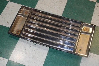 *NOTE*03-09 H2 Chrome Upper Hood Mounted Grill Grille Assembly OEM Factory Panel Foto 1 de 4