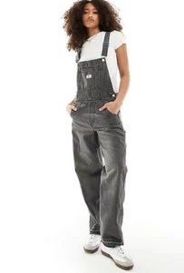 Mono Free People Levi's Two Horses Vintage Negro Gris Denim Nuevo con Etiquetas Talla XSmall - Imagen 1 de 7