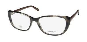 NEW VERA WANG LUXE KAMBRIE EYEGLASSES FULL-RIM TORTOISE PLASTIC 52-16-140 WOMENS - Picture 1 of 8