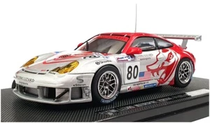 Ebbro 1/43 Scale 778 - Porsche 911 GT3 RSR Le Mans 2005 - Silver/Red - Picture 1 of 5