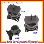 Engine Motor Mount Set 3Pcs For 1999-2003 Acura Tl 3.2L 6592Hy 6552 4507Hy M070