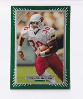1997 Topps Gallery #69 Leeland McElroy Arizona Cardinals Texas A&M Aggies - Image 1 of 2
