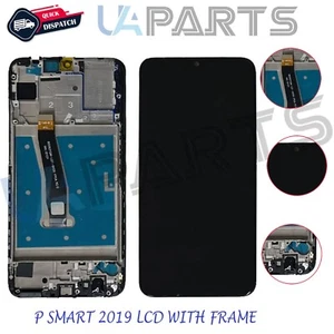 For Huawei P SMART 2019 POT-LX1/LX3 LCD Display Touch Screen Digitizer Frame - Zdjęcie 1 z 4