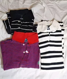 3 Vintage 90's Polo Ralph Lauren Mens Large Collar Polo Shirt - Picture 1 of 17