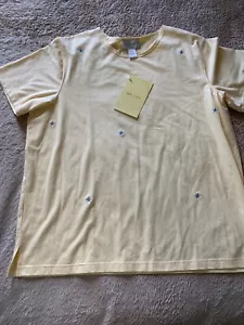 QVC Sport Savvy T-shirt Sz 1X Stretch Jersey Scoop Neck Yellow - Picture 1 of 6