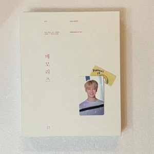 BTS JIMIN MEMORIES OF 2017 Official Photocard Full DVD set photo card - Picture 1 of 5
