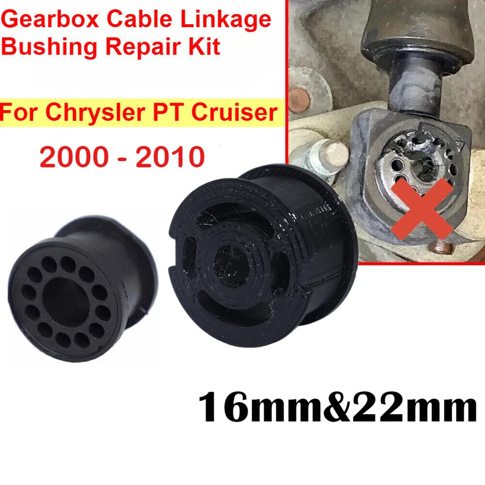 2X For Chrysler PT Cruiser Gearbox Shifter Lever Cable Linkage Bushing Repair — 第 1/4 张图片