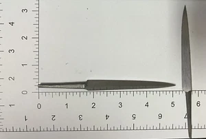 Lot of 2 - Polished 3-1/4" x 3/8" Machinist's 3 Side Scraper India Part # 17926 - Picture 1 of 5