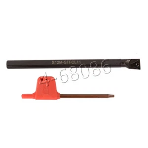 S12M-STFCL11 10x125 mm DREHMASCHINE Wendbar Drehen Innenloch Werkzeughalter FÜR TCMT11 - Bild 1 von 2