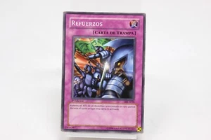 Yu Gi Oh ! REFUERZOS 1ªEDICION ESP BIK-S038 1996 KONAMI CARD inv-8711 - Picture 1 of 1