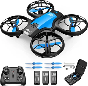 Mini Drohne für Kinder,RC Quadrocopter Mini Drone mit 3 Akkus,27 Min. Lange Flug - Bild 1 von 8