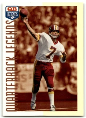1993 QUARTERBACK LEGENDS JOE THEISMANN WASHINGTON REDSKINS #41 - Image 1 of 2