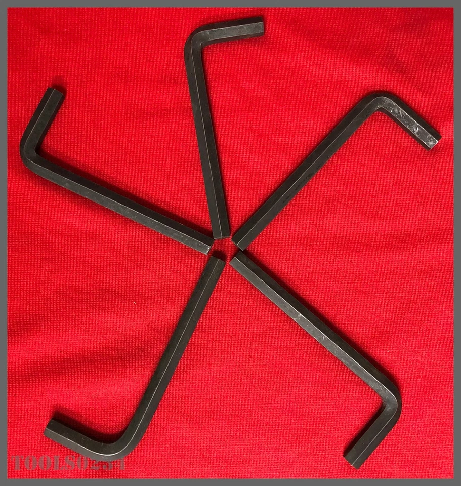5/16" Short Arm Hex Key LOT OF 5  Eklind Chesco Allen 15120 - Image 1 of 4