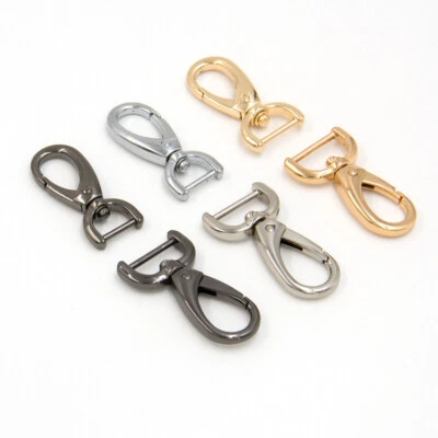 MARKENLOS Drehbare Ersatz Karabinerhaken aus Metall für Taschen Handtaschen Schultergurt