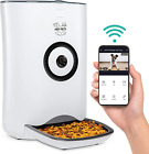 Smart Automatic Pet Feeder with Wi-Fi, HD Camera with Voice and Vide...