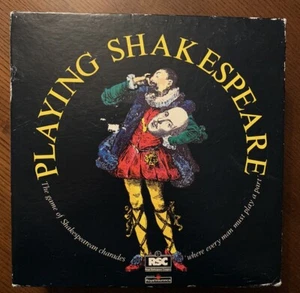 Jugando Shakespeare el Juego de Shakespeare Charades RSC 1990 Caja Abierta Nuevo - Imagen 1 de 5