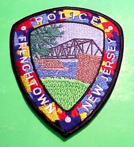 FRENCHTOWN NEW JERSEY (AUTISM AWARENESS) NJ 4 3/4" POLICE PATCH - Bild 1 von 1