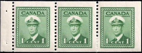 Canada #BK38a MNH Booklet CV$25.00 [249c-254b French] Cover