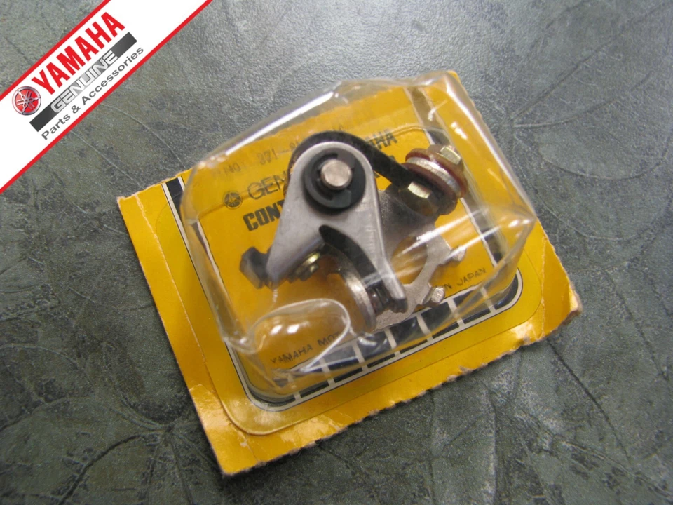 Puntos de interruptor de contacto originales Yamaha TX500 1973-1974 XS500 1975-1978 modelos Foto 1 de 4