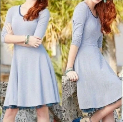 Vestido giratorio Matilda Jane M Hello Lovely Between the Lines línea A AG1-13 Foto 1 de 4