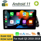 10.1" Android Car Stereo Radio Gps Navi Carplay Wifi For Audi Q5 2010-2018