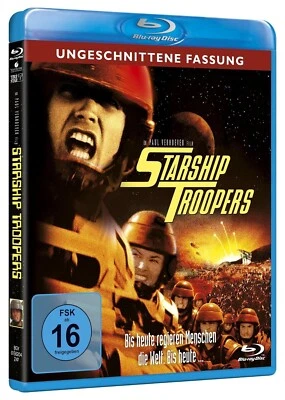 Starship Troopers - Uncut (1997)[Blu-ray/Neu/OVP] von Paul Verhoeven /  Casper v - Bild 1 von 4