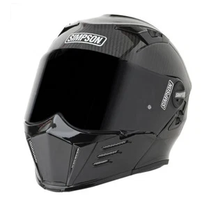 Simpson Racing Products Mod Bandit Motorcycle Helmet Carbon Fiber - Medium - Bild 1 von 3