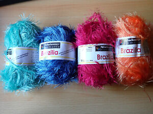 Abverkauf - Brazilia Fransen Wolle - Schachenmayr nomotta - 50g - div. Farben