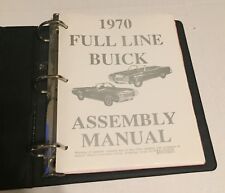 Vintage - 1970 Buick Assembly Manual Book Rebuild Instructions Illustrations