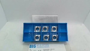 (6 Inserts) Big Kaiser CCMT120404, CCMT 120404, Mfr# 654.995 - Picture 1 of 1