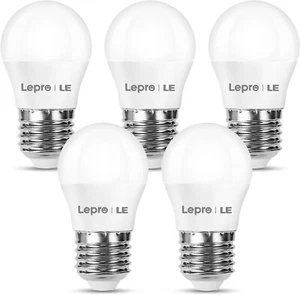 Lepro E27 G45 LED Bulbs Large Screw LED Light Bulb Warm White 2700K 2.5W eq 25w - Picture 1 of 7