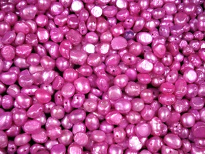 Perlas de agua dulce rosa 50 g hágalo usted mismo espaciador de joyería rellenos de joyería - Imagen 1 de 2
