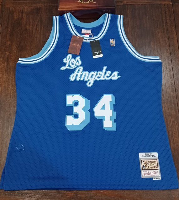 Mitchell and Ness NBA Orlando Magic Shaquille O´Neal Trikot Herren blau /  weiß bei