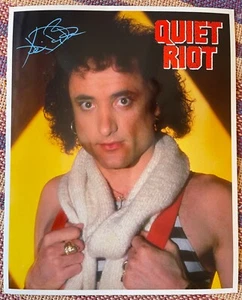 QUIET RIOT - PHOTO SET of 3 - 1984 - 8 X 10 - FREEZZ FRAME - NEW - Free Shipping - Picture 1 of 10