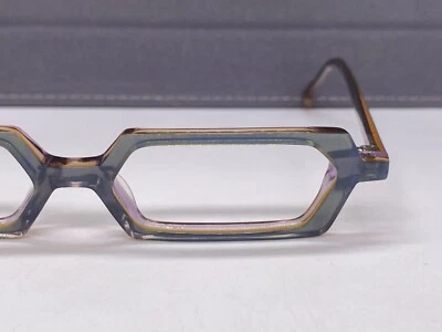 Eyeglasses Frames Men Woman Square Blue Gray 717OU NP:194€ - Image 1 of 4