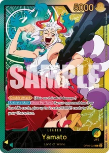 One Piece Anime 25ª Colección Yamato Especial Raro OP06-022 Casi Nuevo Inglés - Imagen 1 de 1