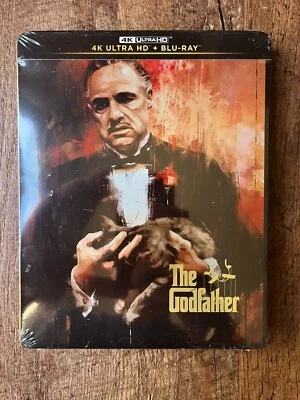 The Godfather w. Steelbook (4K UHD + Blu-ray, 1972, Import, Region Free) *NEW* - Image 1 of 4