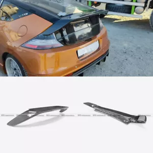 For Honda CR-Z ZF1 ZF2 Carbon Fiber Rear Trunk Roof Spoiler Wing Lip BodyKits - Bild 1 von 18