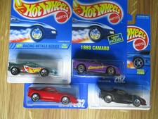 Lot Of 4 Different Hot Wheels '90's Camaros