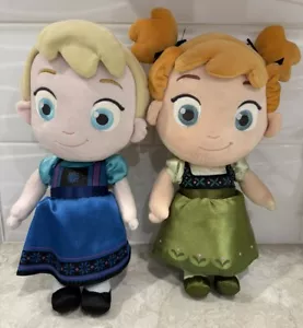 Disney Frozen Anna & Elsa Toddler Plush Dolls - Picture 1 of 7