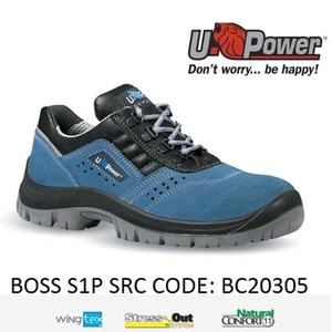 Upower Scarpa Antinfortunistica Bassa SRC S1P Pelle scamosciata BOSS U-POWER - Imagen 1 de 2