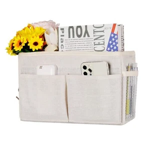 Bedside Caddy Bed Caddy Hanging Storage With Water Bottle Holder For Bunk Bed Ho - Picture 1 of 6