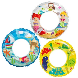 Schwimmring Schwimmreifen Wasserspielring Kinder Ø 61 cm für Pool Strand Urlaub - Bild 1 von 8